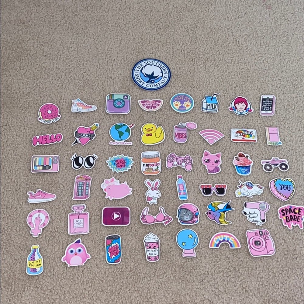 Bundle of 48 stickers!!!